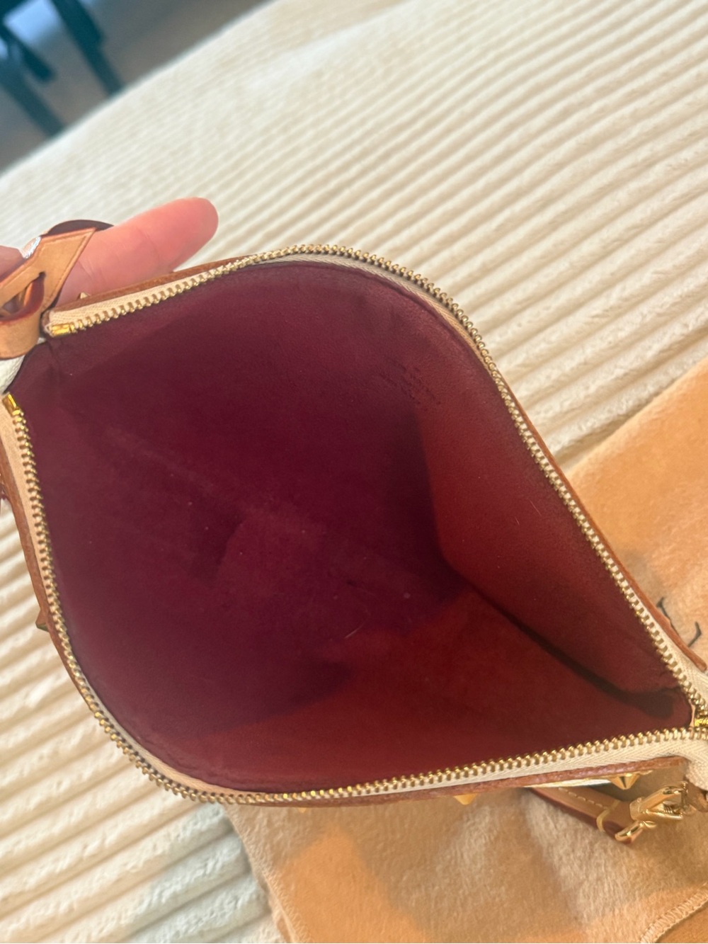 Louis Vuitton White Multicolore pochette Murakami - Picture 9 of 13